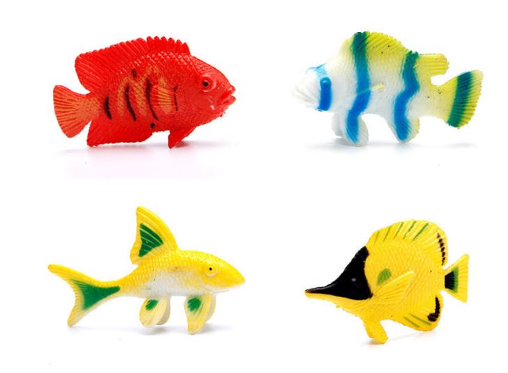 2.5Inch Plastic Animal Capsule Toy Tropical Fish 7
