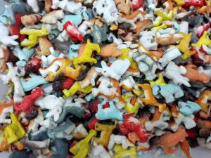 Haiwan ternakan Mini PVC plastik berkualiti tinggi